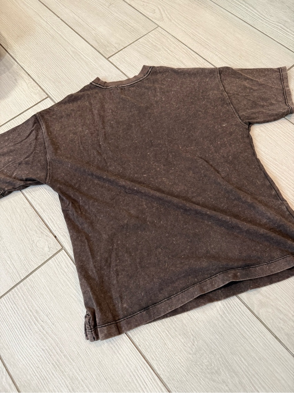 GAP Brown Heavyweight Crewneck Tee